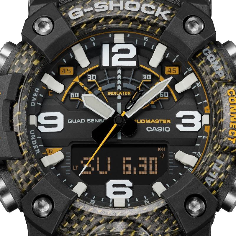 Casio Men's Resin 200M Water Resistant Digital Shock Resistant Quartz Watch GG-B100Y-1A