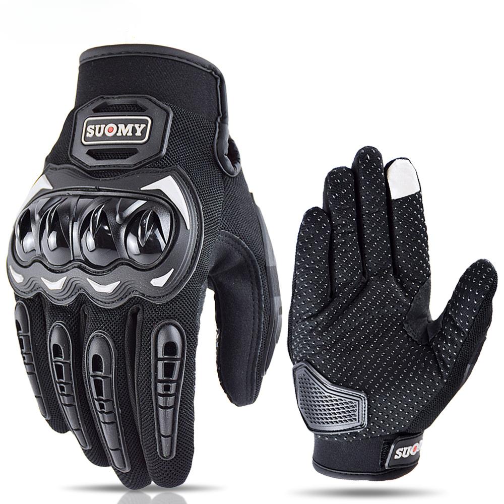 Suomy Lady Pink Motorcycle Gloves Women Summer Mesh Breathable Motocross Motorbike Moto Racing Gloves Touch Screen Gloves Men