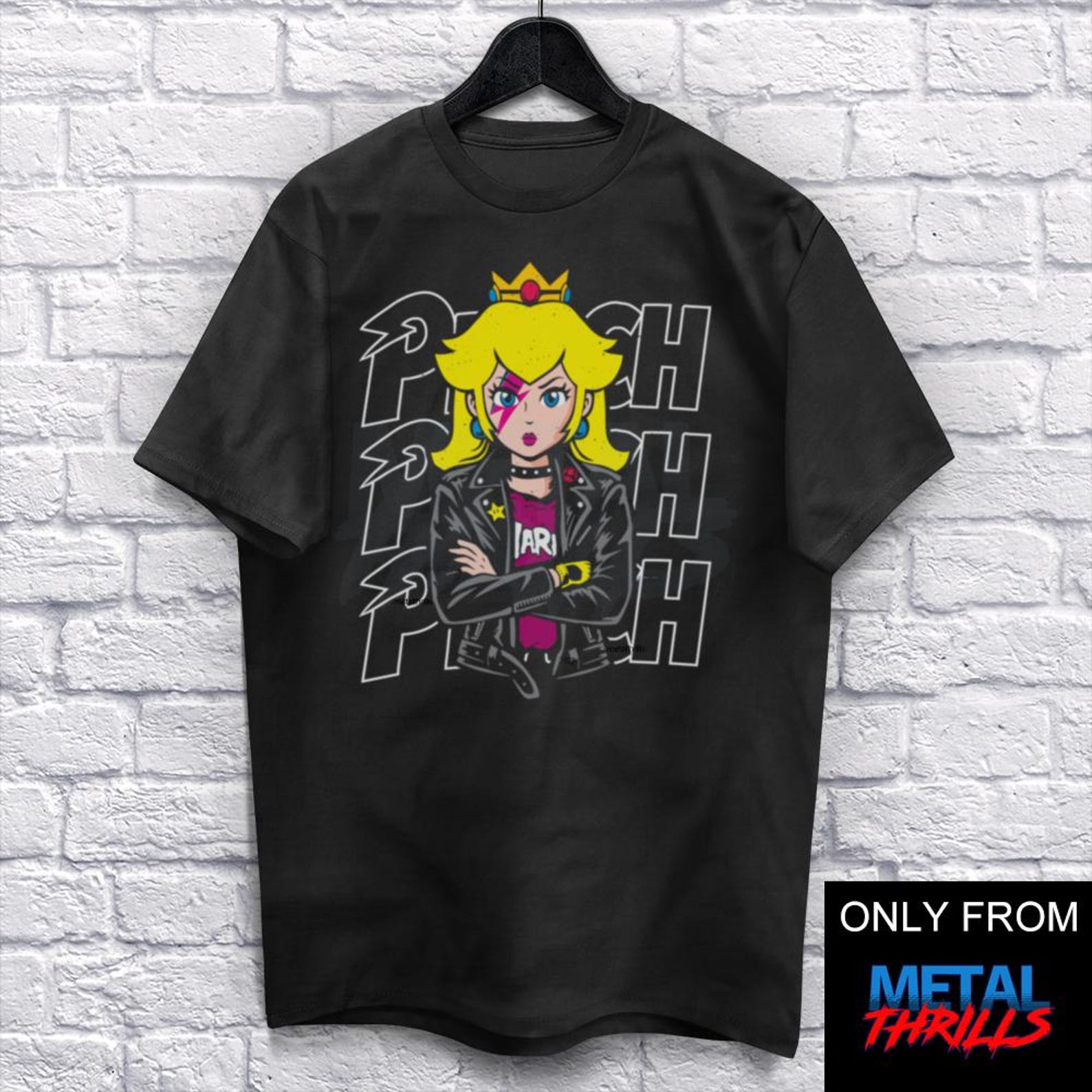 Crash the Castle T-Shirt Unisex (For Men and Women) Funny Shirt Gamer Shirt Heavy Metal Shirts Video game Shirt Music Retro L