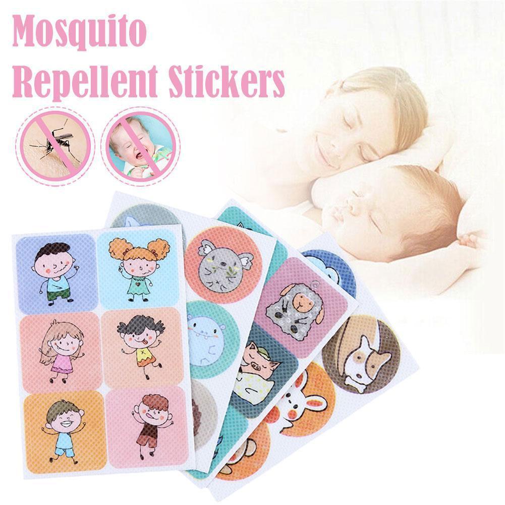 36 Counts/Bag Summer Mosquito Patches Plant Essential Oil Insect Mosquito Repellent Stickers for Children Toddler Infant Kids