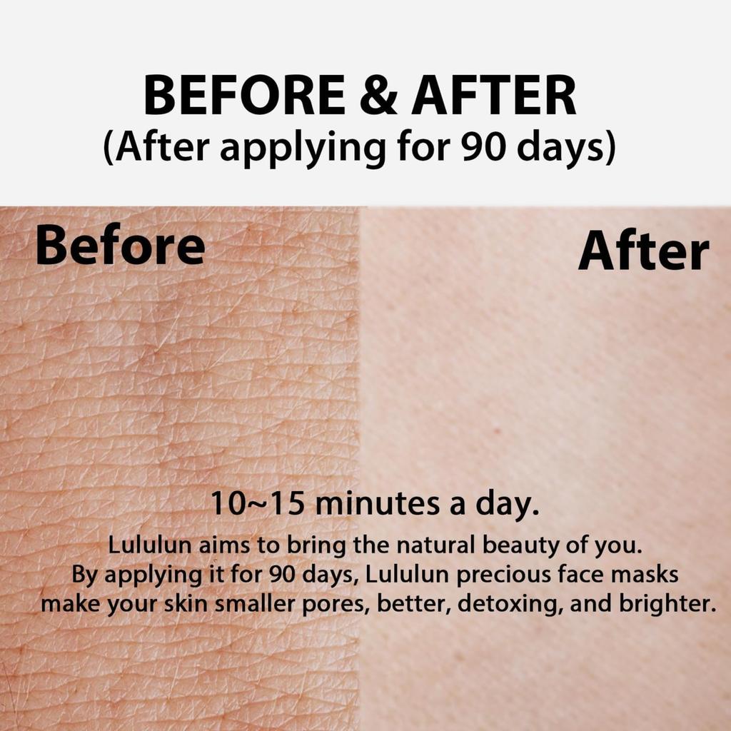 LULULUN LULULUN Pure Pink Masque Visage Hydratant 36 pièces (Type équilibré)