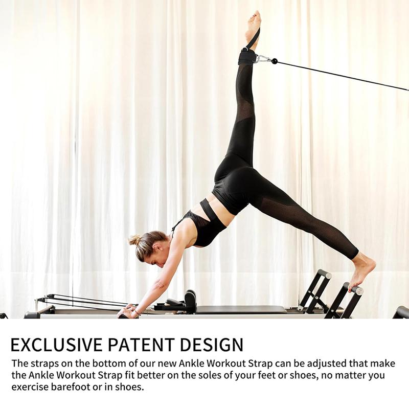 Λουριά Αστραγάλου Για Μηχάνημα Καλωδίων, Προσάρτημα Αστραγάλου Για Καλώδια Γυμναστηρίου, Μανσέτα Αστραγάλου, Λουρί Αστραγάλου Για Kickback Προπόνηση Γλουτών, Εκτάσεις Ποδιών