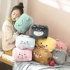 Hand Warming In Winter, Pillow, Hand In Hand Doll, Hand Over Plush Toy, Cute Girl In Winter, Cartoon Girl Doll, Doll