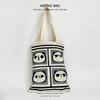 2025 Cute Panda Knitted Shoulder Bag: Large Capacity, Versatile Storage for Women and Students