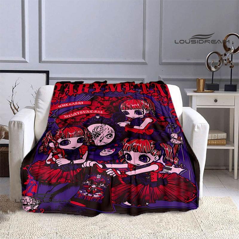 Babymetal kombinovaná deka dětská hřejivá krásná deka flanel měkká a pohodlná domácí cestovní deka dárek k narozeninám