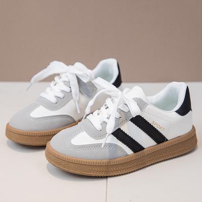 Zapatillas para Niñas Primavera y Otoño Nuevas Zapatillas Deportivas Antideslizantes para Niños Zapatillas de Entrenamiento para Niños Pequeños Zapatos Casuales de Moda para Niños Suela Blanda