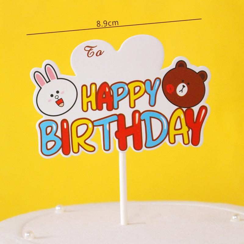 10-Pack 3D Hot Air Balloon & Rainbow Cake Toppers