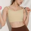 Plus Size Shockproof Sports Bra for High-Intensity Yoga & Running - Women's Front Zipper Fitness Vest