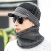 Winter Hats Skullies Beanies Hat Winter Beanies for Men Women Wool Scarf Caps Balaclava Mask Gorras Bonnet Knitted Hat Mens Knitting Peaked Cap