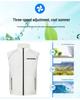 Unisex Sleeveless Cooling Workwear with Fan for Summer Heatstroke Prevention