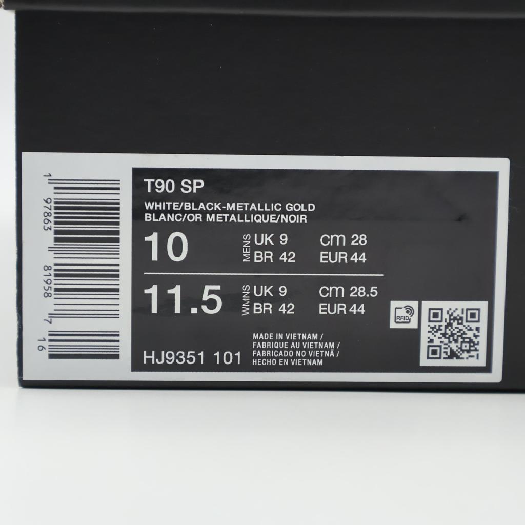 HJ9351-101 Nike Total 90 3 SP Blanc Noir Or Métallique (Pour des hommes)