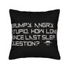 Printed Eridani-Rocky Project Hail Mary Ryland Grace Pillowcase Polyester Cushion Cover Decoration Book Pillow Case Cover Home