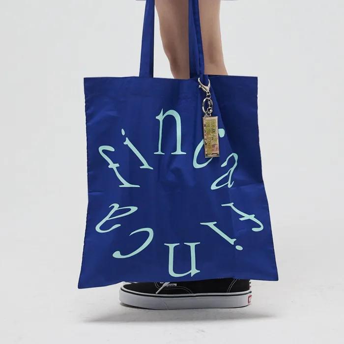 Big Logo Eco Bag_Blue