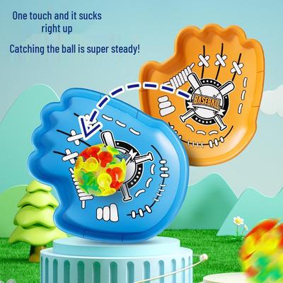 Hobby Wurf & Fang Saugnapf Schläger - Outdoor/Indoor Eltern-Kind Klebriger Ball Spielzeug