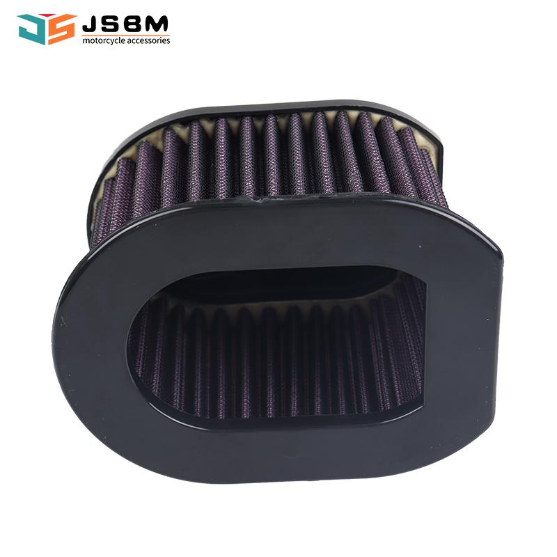 JSBM Motorcycle Washable Air Filter Intake Cleaner For Kawasaki Z800 Z750 2004- 2007 2008 2009 2010 2011 2012 Z1000 ZR1000 03-09