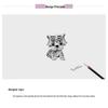 Yinziyun S925 Silver Little Tiger Bead - DIY Cute Animal Bracelet Charm SCC1573
