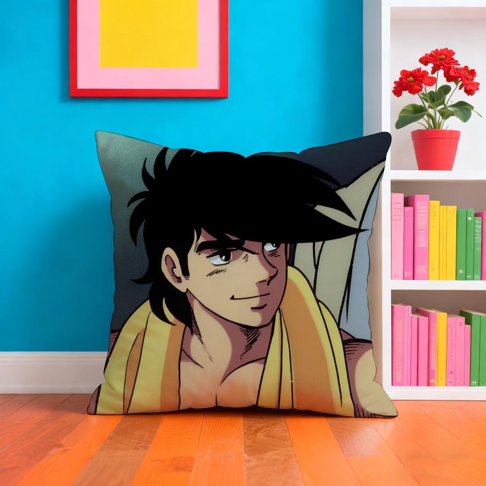 A-ashita No Joe Anime Pillow Case Pillow Case Plush Fabric Soft Double Sided Print Home Sofa High Quality Cushion