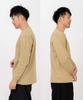 T-Shirt.ST Men's XL Long Sleeve T-Shirt, Sand Khaki, 10.2oz, Extra Heavyweight