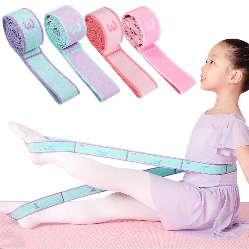 Multi-functional Yoga Pilates Resistance Bands Loop Fitness Exercise Pull Strap Belt Elastic Latin Dance Stretching Bands