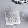 10/30/50pcs Floor Drain Is Attached To Bathroom Hair Filter Bathroom Sewer Filter and Kitchen Anti-blocking Net Drain Cover