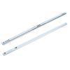 2Pcs Set 450x17mm Drawer Steel Ball Slide Rail Hardware Accessory for Cabinet Closets