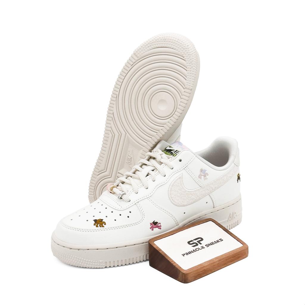 Nike Air Force 1 '07 Se Lny Sail Phantom Team Crimson Dámské IQ1143-100