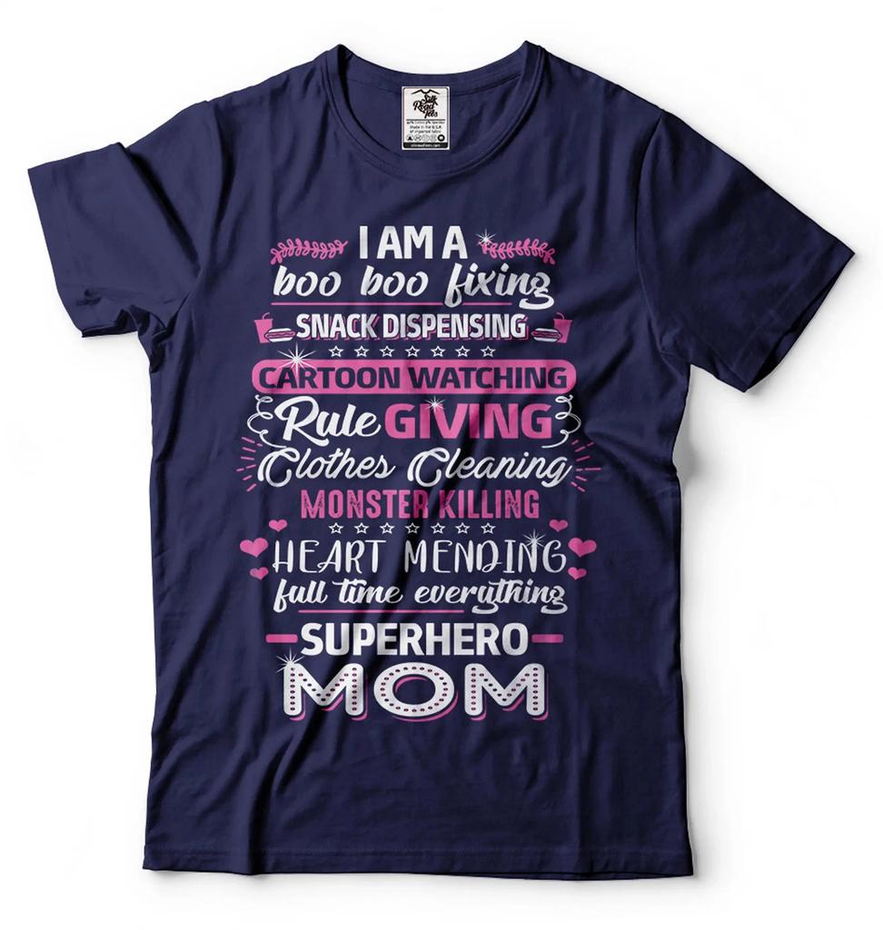 Funny Mom Shirt Superhero Mom Shirt Mothers Day Mom Gift Mama Shirt Mother Tee