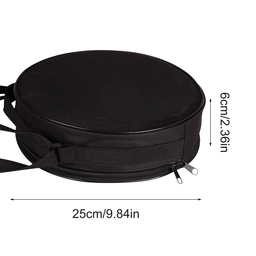 Folding Stool Carry Bag Round Organizer With Handle Portable Stool Storage Carry Bag For Photography Fishing Hiking Camping BBQ