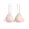 Front Buckle Halterneck Invisible Triangle Cup Bra for Women - Strapless, Low Back, Thin Straps, Summer Style for Small Busts.