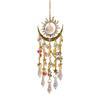 Crystal Suncatcher Crystal Wind Chimes For Windows Hanging Sun And Moon Sun Catcher Indoor Outdoor Home Garden Decor