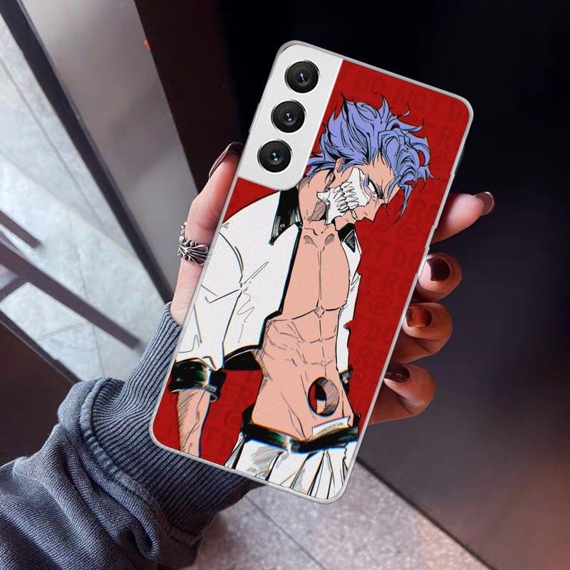 Bleach Grimmjow Handyhülle Für Samsung Galaxy S26 S25 Edge S24 S23 Ultra S22 Plus S21 S20 FE Weiche TPU Rückseite Hülle Galaxy S2