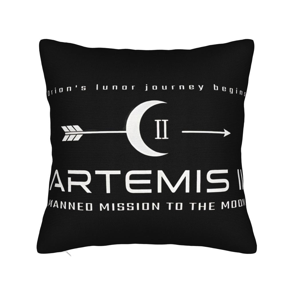 Back to the moon Artemis II Pillowcase Merch Soft Cushion Cover Decorative Pillow Case Cover Home Multi Size