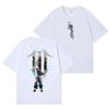 Kingdom Hearts Back Art Cotton Print Tee High-quality Streetwear Men's Clothing and Women's 2026 Summer Cotton Printed T Shirt