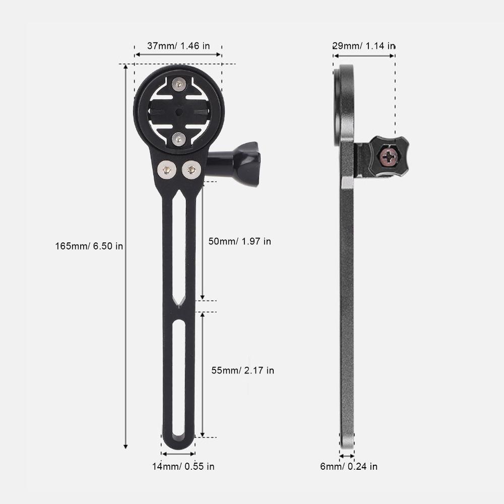 Aluminum Alloy Cycling Computer Mount for Garmin/Wahoo /Bryton/ CATEYE/ iGPSport Cycling Upgrade