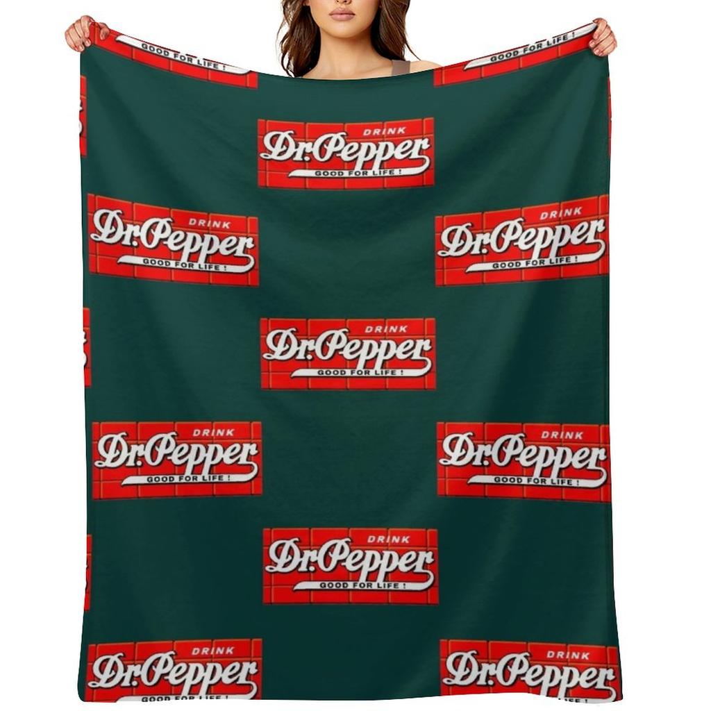 Dr Pepper - Good for Life! Classic Throw Blanket Flannels Luxury Brand christmas decoration valentine gift ideas Blankets