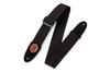 Levy's Leathers MSSC8-2" Cotton Guitar Strap (MSSC8-BLK)