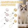 Diadema Scintillante Oro/Argento Cordino Regolabile Cappelli per Animali Corona Calda per Animali Accessorio per Foto