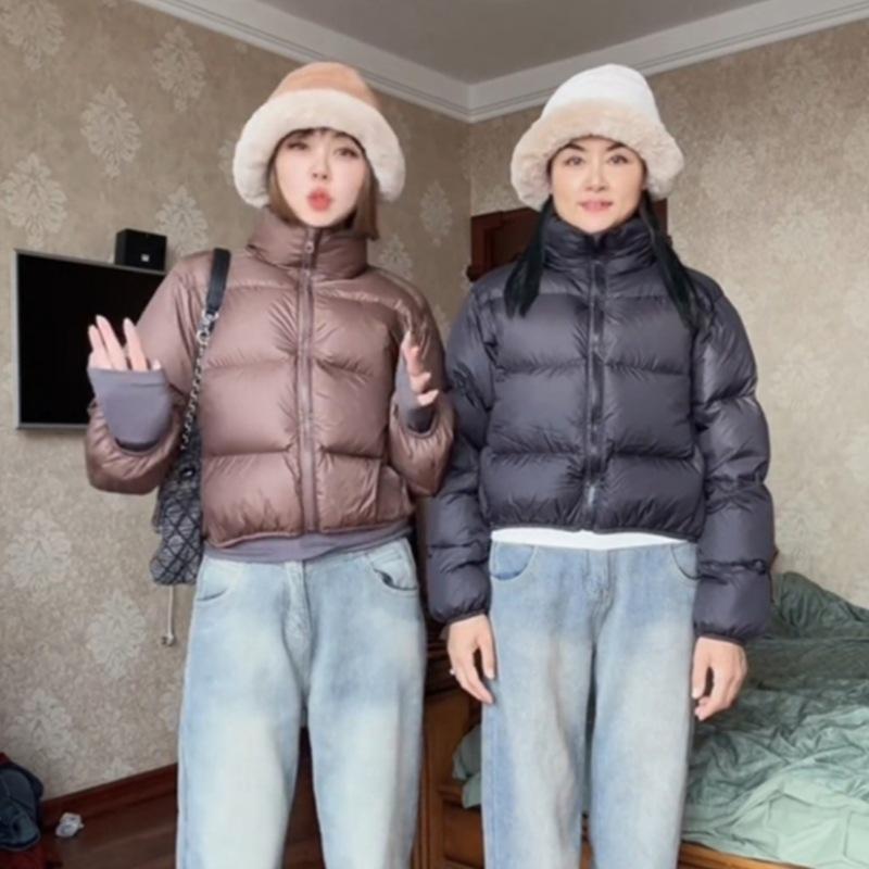 New Cotton-padded Clothes Women's Winter Short Loose Cotton-padded Clothes Thickened Casual Jackets Small Bread Clothes Cotton-padded Jackets Tide