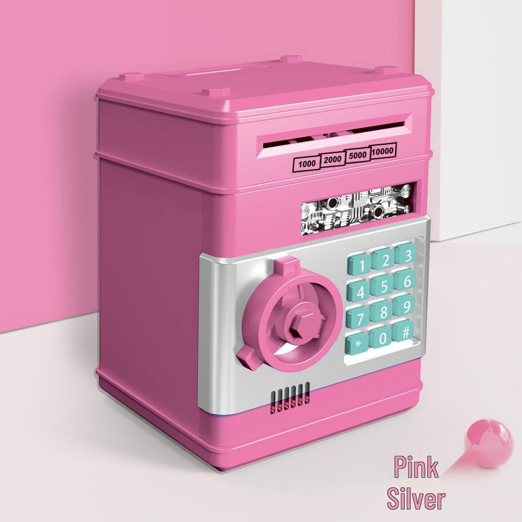 Automatic Password-Protecting Children's ATM Piggy Bank Toy