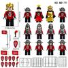 Medieval Scorpion Kingdom Knight Soldier Minifigure Building Block Toys