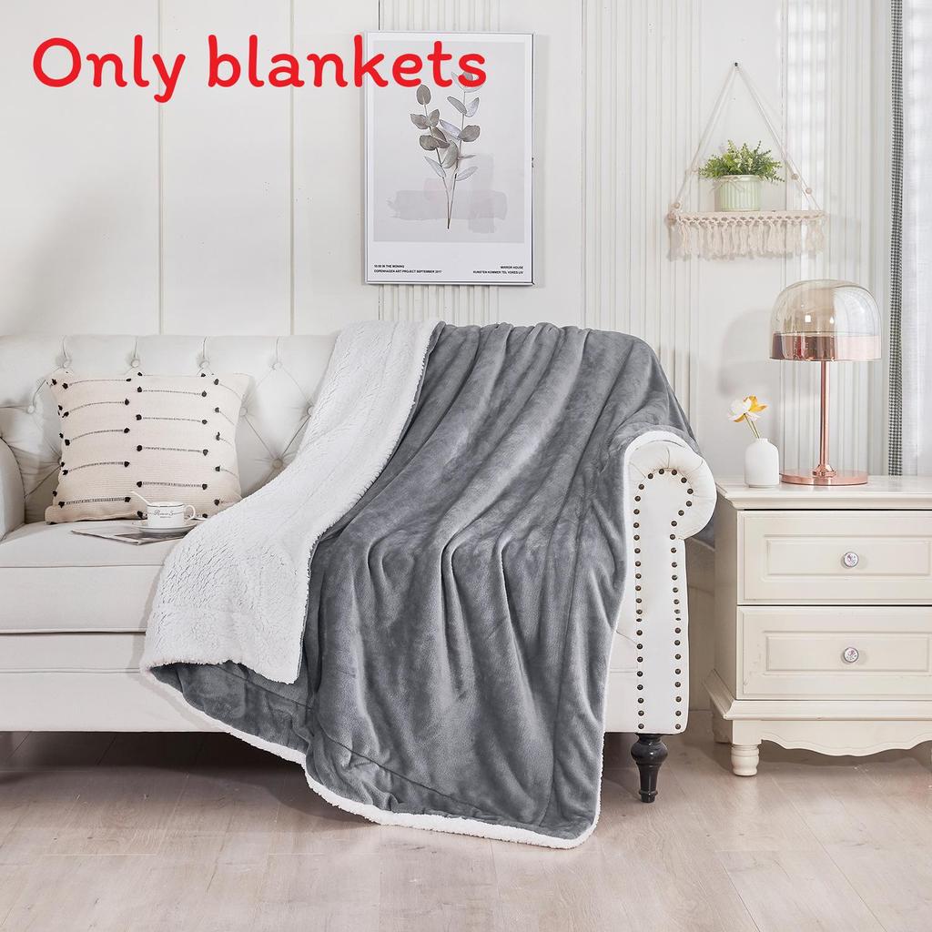 Plush Versatile Blankets With Classic Solid Colors For Home Decor Gifts And
