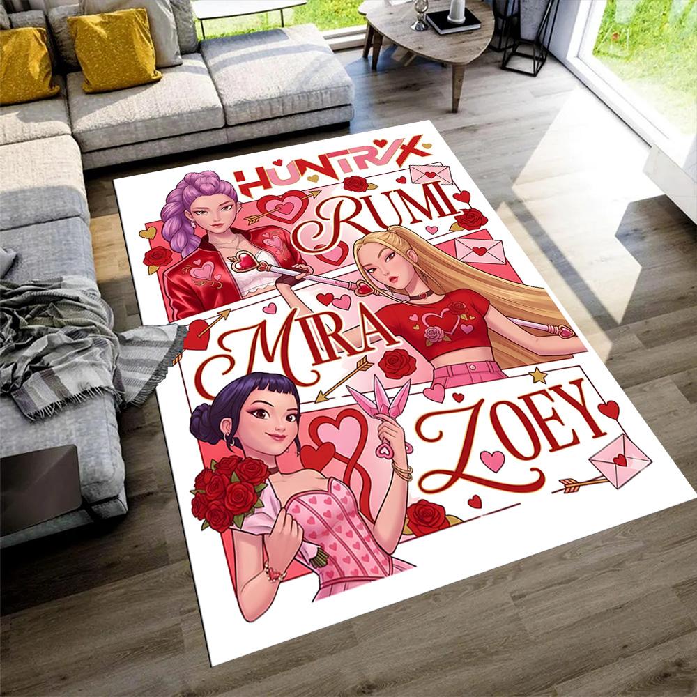 Dreams Urban Vibes Area Rug Design for Study room Game Room Hallway Balcony Anti-slip Rug Anime Office Decor Gift for Festivals