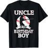 Uncle of the Birthday Boy Baseball Lover Vintage Retro T-Shirt