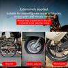 2Pcs Tire Filing Tools Professional Inner Tube Repair File Ergonomic Wooden Grip Short Round Wood File Easy to Use