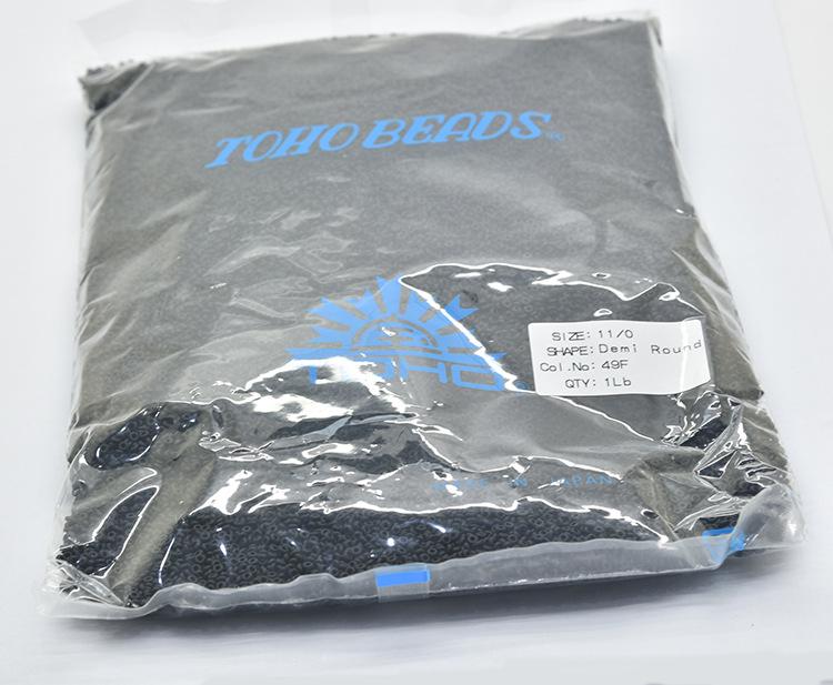 Perline Giapponesi TOHO 11/0 Serie Satinata 2mm Fatte a Mano - Artigianato Fai da Te, Confezione da 10g