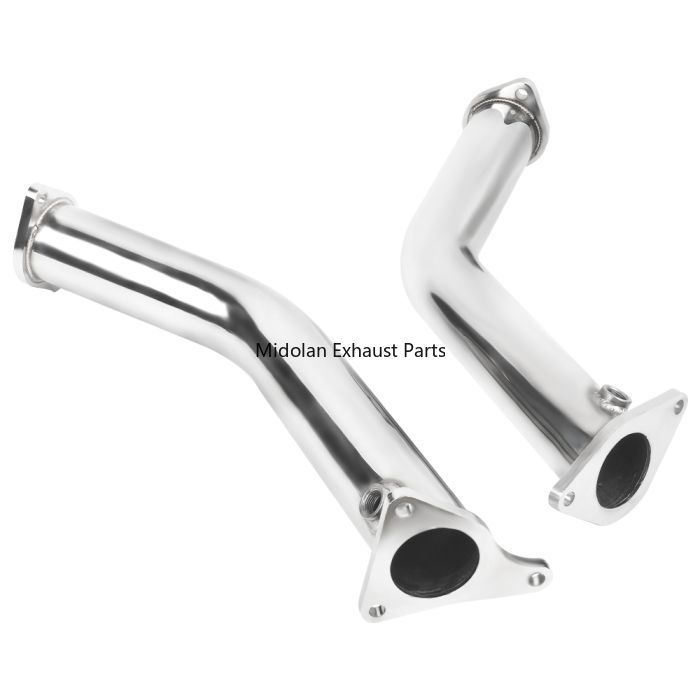 Exhaust Pipe Downpipe for INFINITI 2016 2017 Q50 Q60 VR30 3 Inch 3.0L