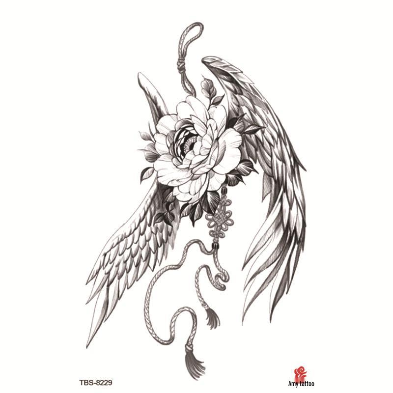 Wasserdichtes Ganzarm Totemsymbol Tattoo Aufkleber Set