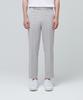 MUSINSA STANDARD Relaxed Tapered Hidden Banding Crop Slacks [Light Gray]