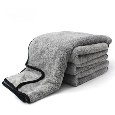 Toalla de microfibra Accesorios para lavado de autos Paño de limpieza de autos de gran absorción Toalla de microfibra premium para auto Secado único
