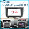 7 Inch 2DIN Car Fascia Radio Panel For Mazda 6 Atenza 2008-2012 Frame Kit Install Facia Face Plate